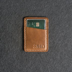 Ox & Pine - Two Pocket Wallet - Handmade Leather Wallet: Espresso