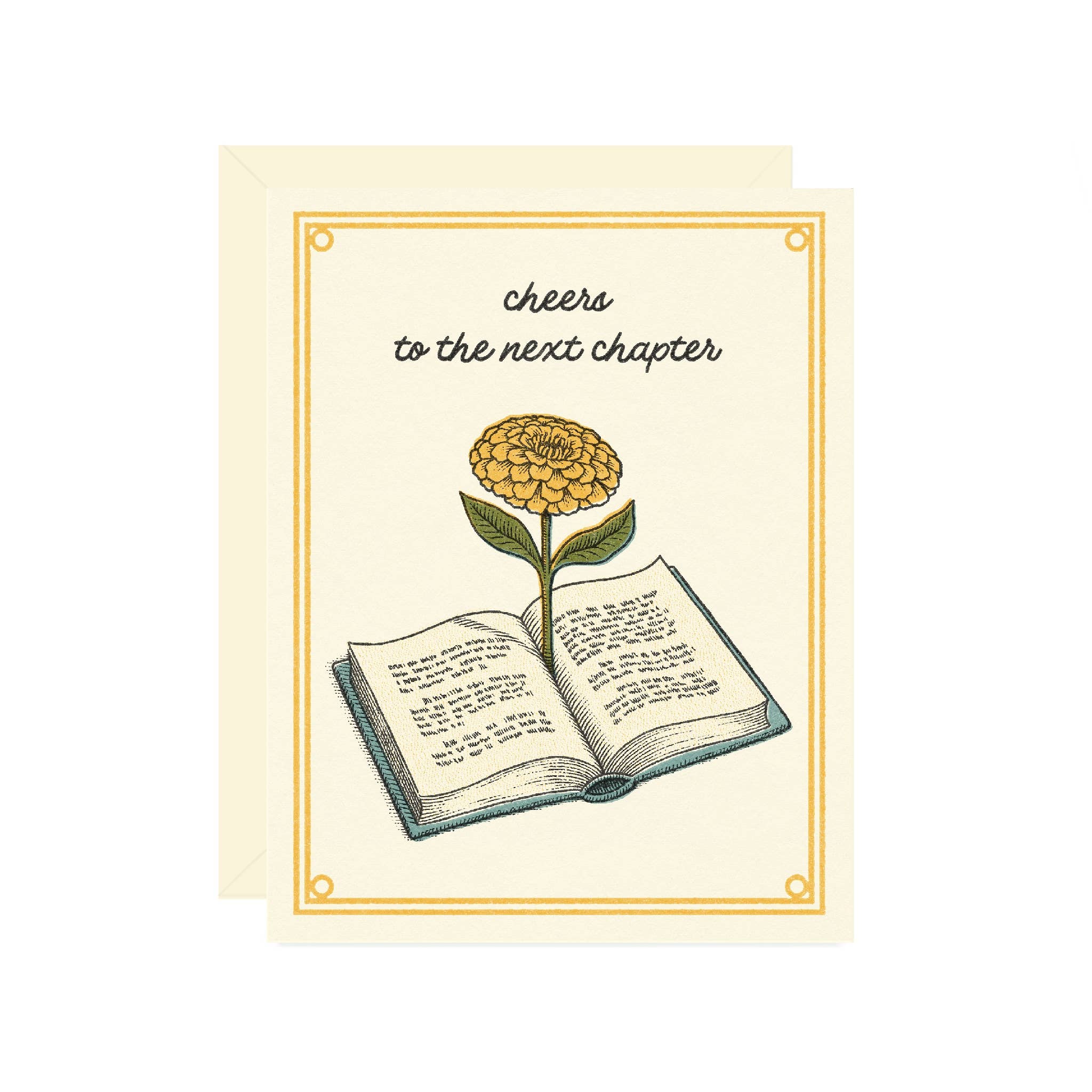 Wallflower Paper & Party - Next Chapter Book Greeting Card