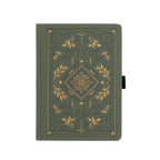 Archer and Olive - Storybook In Vintage Olive Notebook: Blank