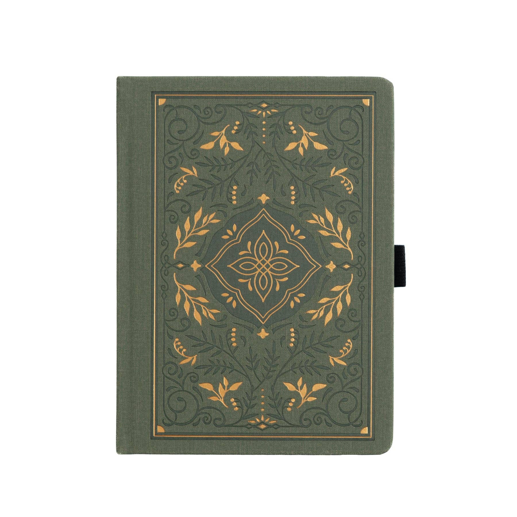 Archer and Olive - Storybook In Vintage Olive Notebook: Blank