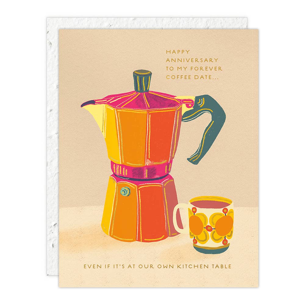 Seedlings - Espresso - Anniversary Card