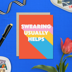 Barone and Co. - Swearing Helps Friendship Card