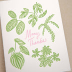 Kindred Letterpress - Houseplant Thank You Card