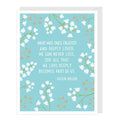 Apartment 2 Cards - Helen Keller Quote Sympathy/Support Card