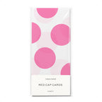 Red Cap Cards - Pink Dots tissue paper: 5 Sheets