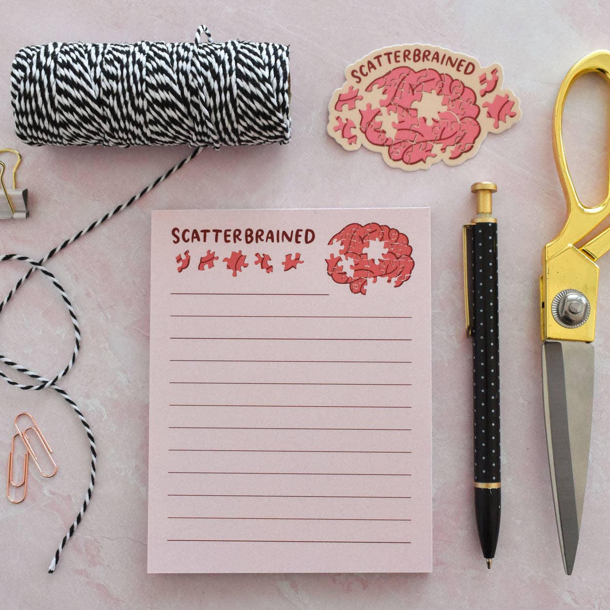 Kyn You Believe It - Scatterbrained Notepad