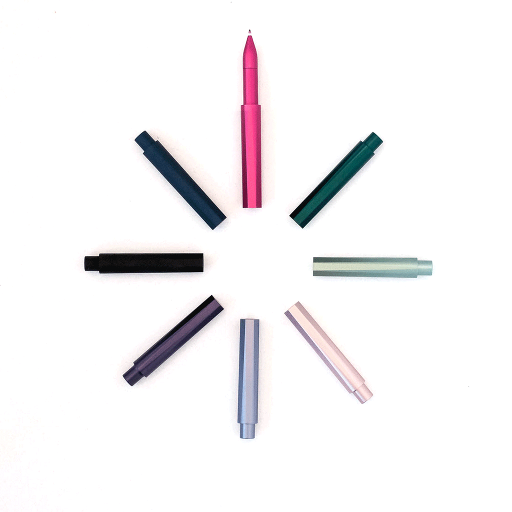 Tom's Studio - The Wren - Refillable Writing Pen: Iris