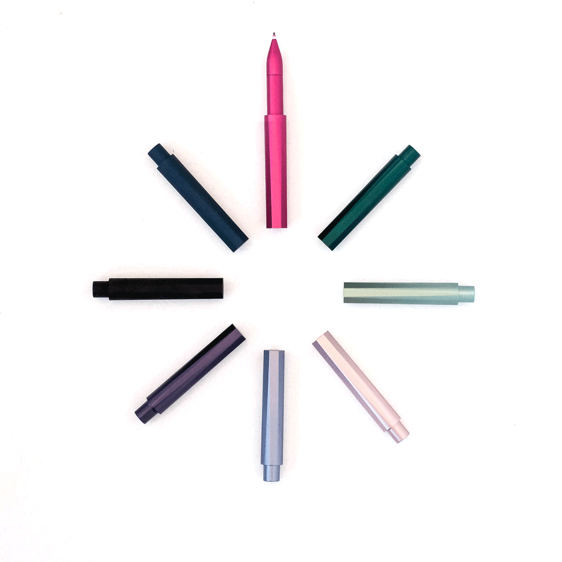 Tom's Studio - The Wren - Refillable Writing Pen: Iris