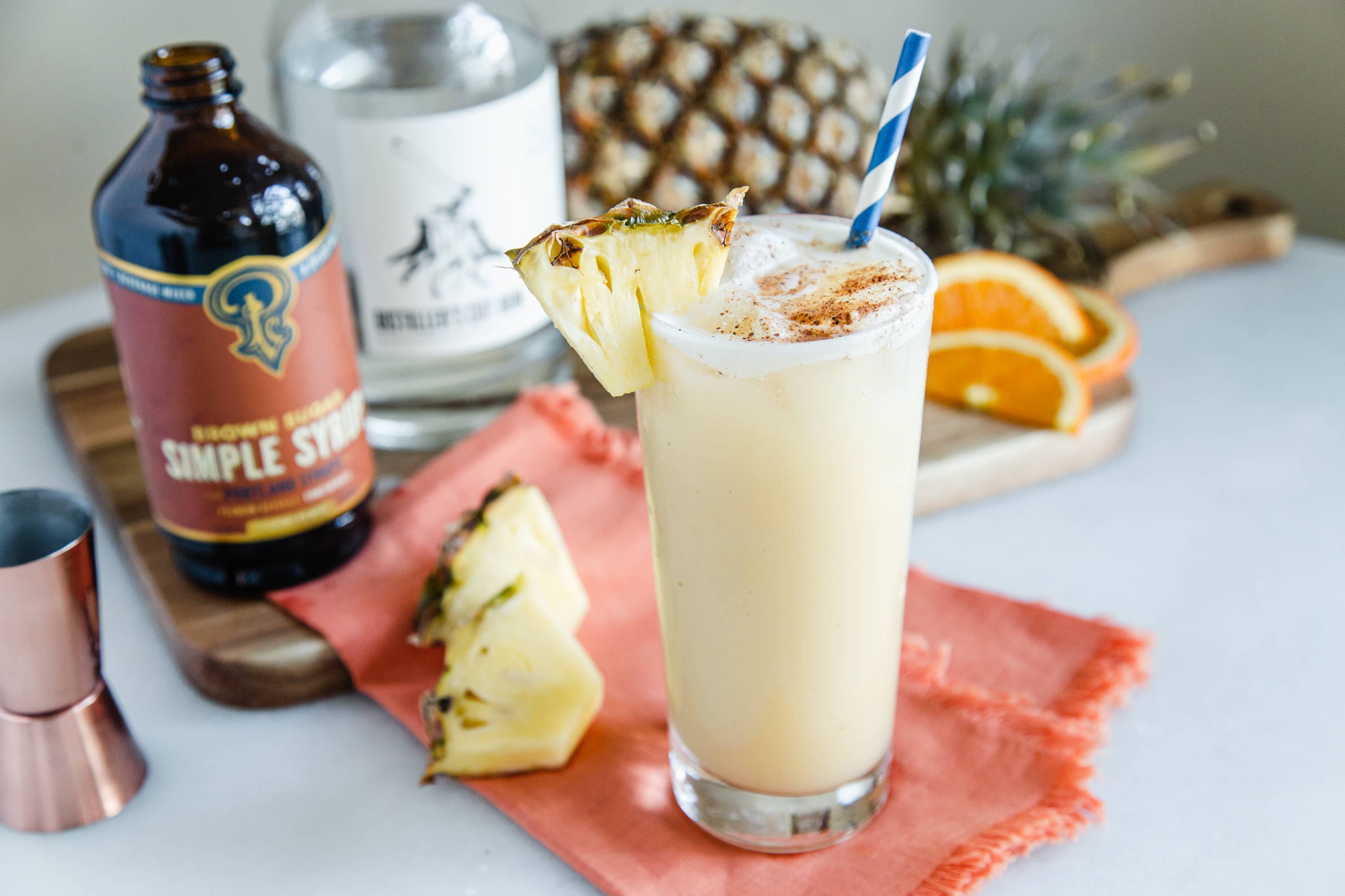 Portland Syrups - Brown Sugar Simple Syrup 12 oz - Mixed Drinks & Coffee Syrup