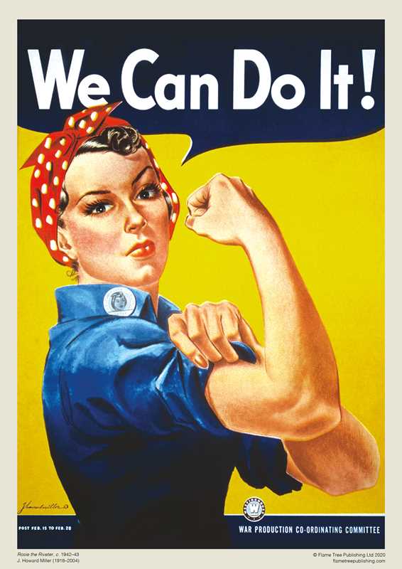 Simon & Schuster - Adult Jigsaw Puzzle J. Howard Miller: Rosie the Riveter Poster