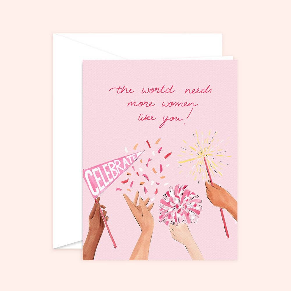 Almeida Illustrations - Women's Celebration Card | Women's Day