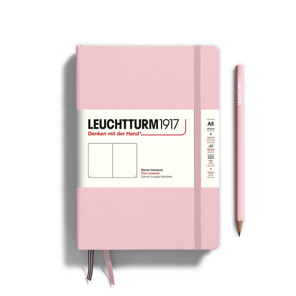 LEUCHTTURM1917 - Notebooks - Medium (A5): Anthracite / Hardcover / Plain