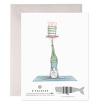 E. Frances Paper - Birthday Warrior | Yoga Birthday Greeting Card