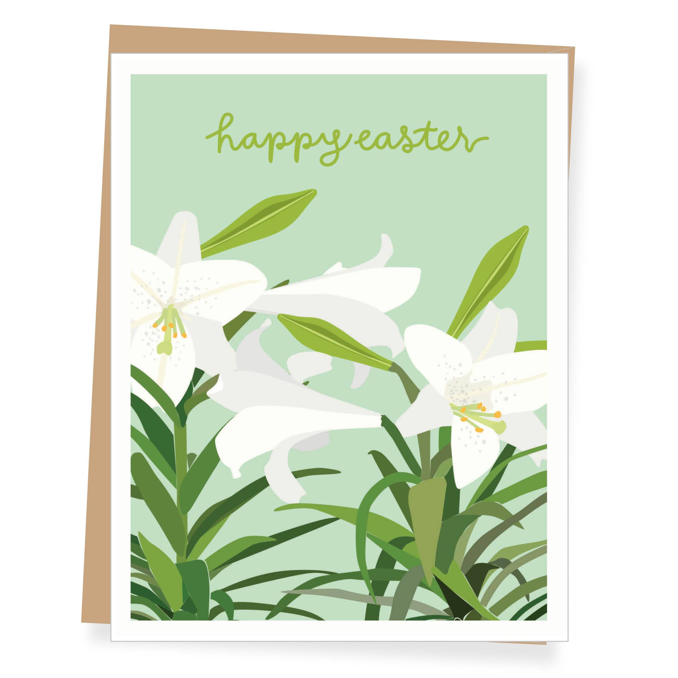 Apartment 2 Cards - Easter Lilies Easter Card