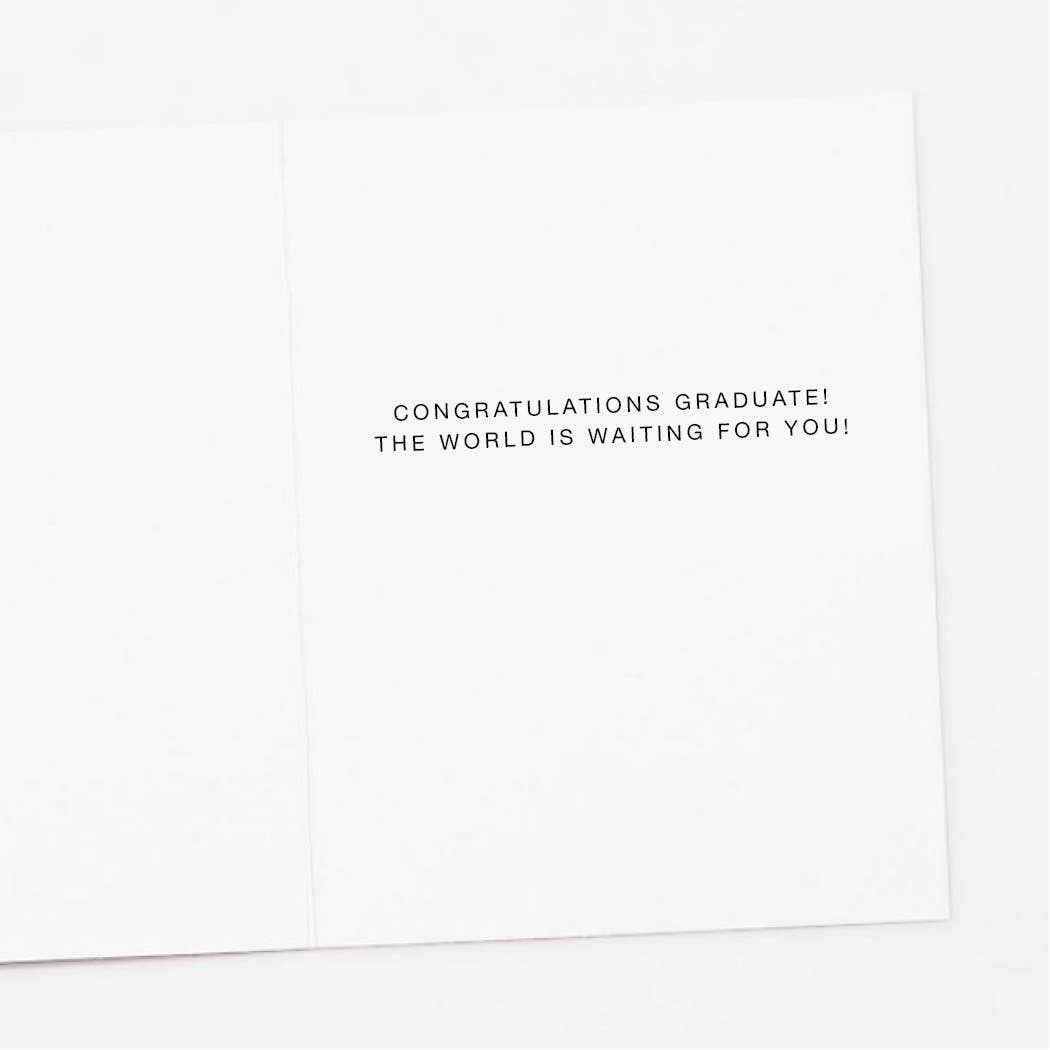 Apartment 2 Cards - Create Your Own Future Quote Graduation Card