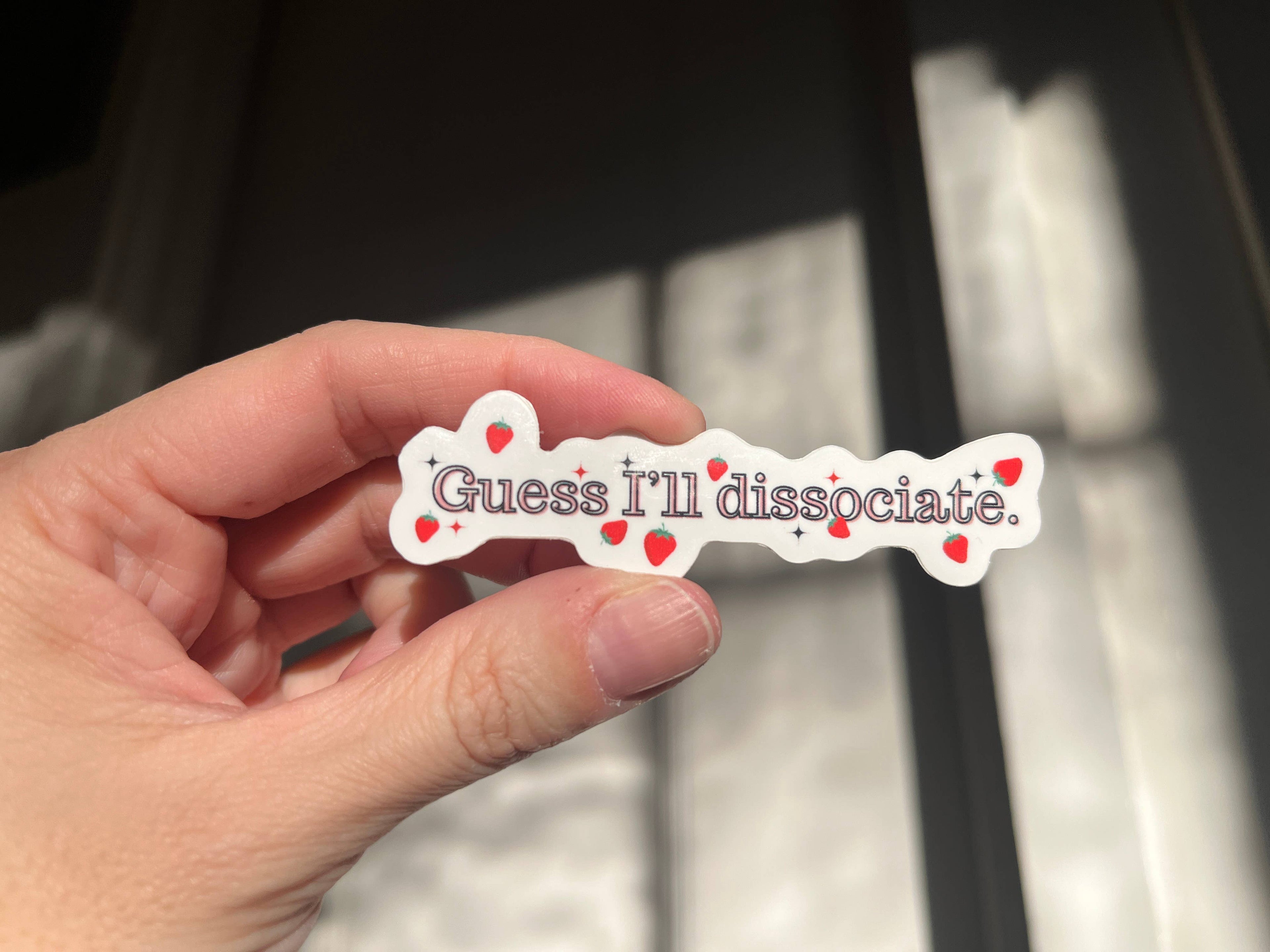 Thanks, Capitalism! - Guess I'll Dissociate sticker