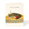 Felix Doolittle - Sleepy Birthday - Birthday Greeting Cards