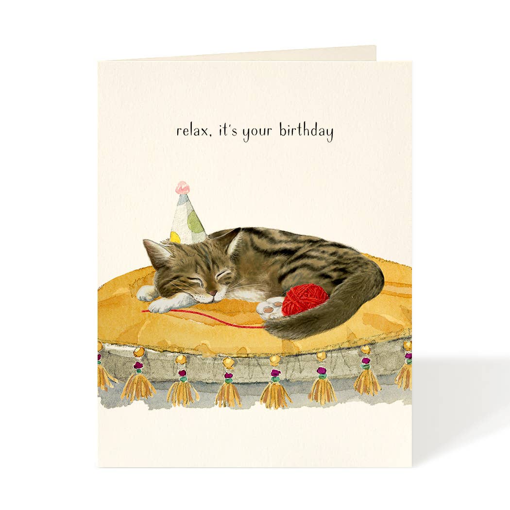 Felix Doolittle - Sleepy Birthday - Birthday Greeting Cards