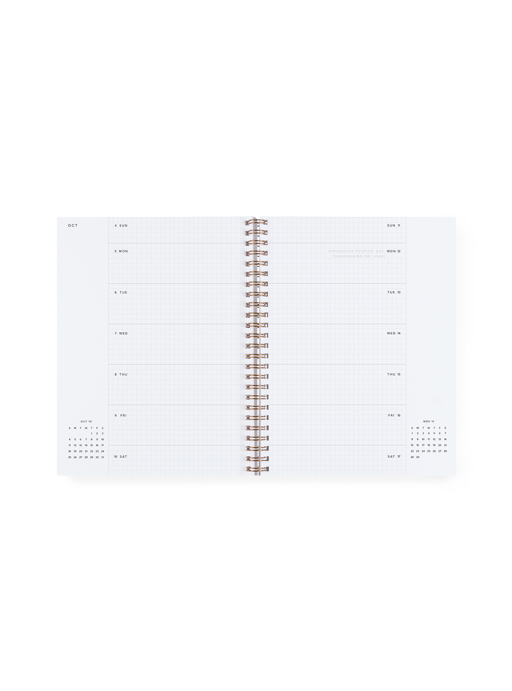 Appointed - 26-27 Weekly Grid Planner: Blossom Pink