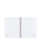 Appointed - 26-27 Weekly Grid Planner: Blossom Pink