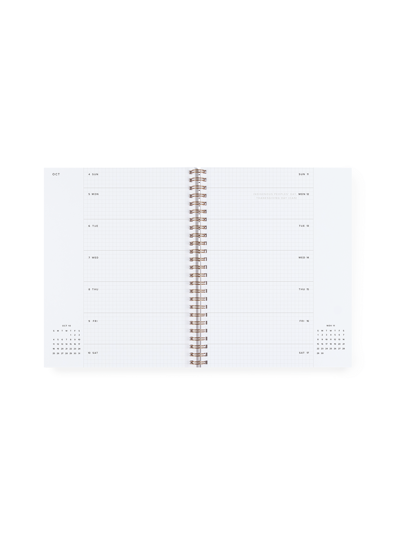Appointed - 26-27 Weekly Grid Planner: Blossom Pink