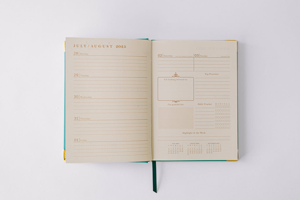 Good Juju Ink - 2026 Painted Frame 17-Month Medium Bound Planner