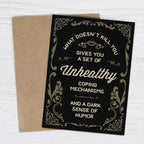 Bad Betty Greeting Co. - What Doesn’t Kill You - Funny Sympathy Card