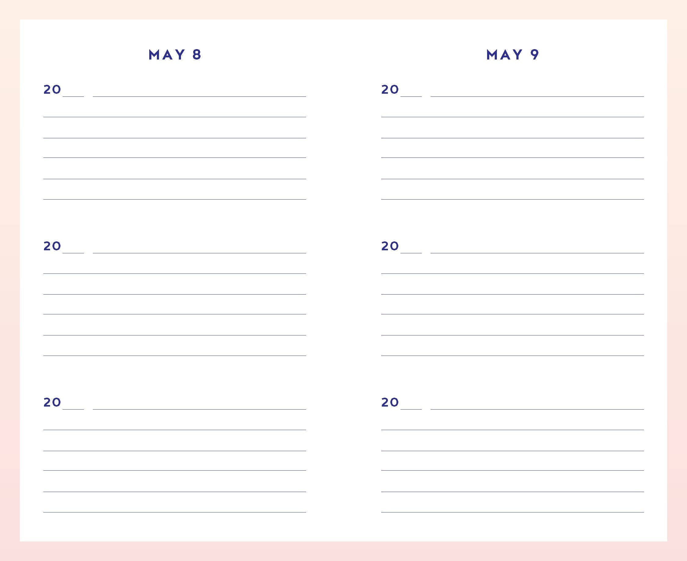 Chronicle Books - Gratitude One Line a Day