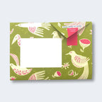 pigeonposted - Fig & Feather Pigeon, Folding Letter Set – Pack of 6 Letters