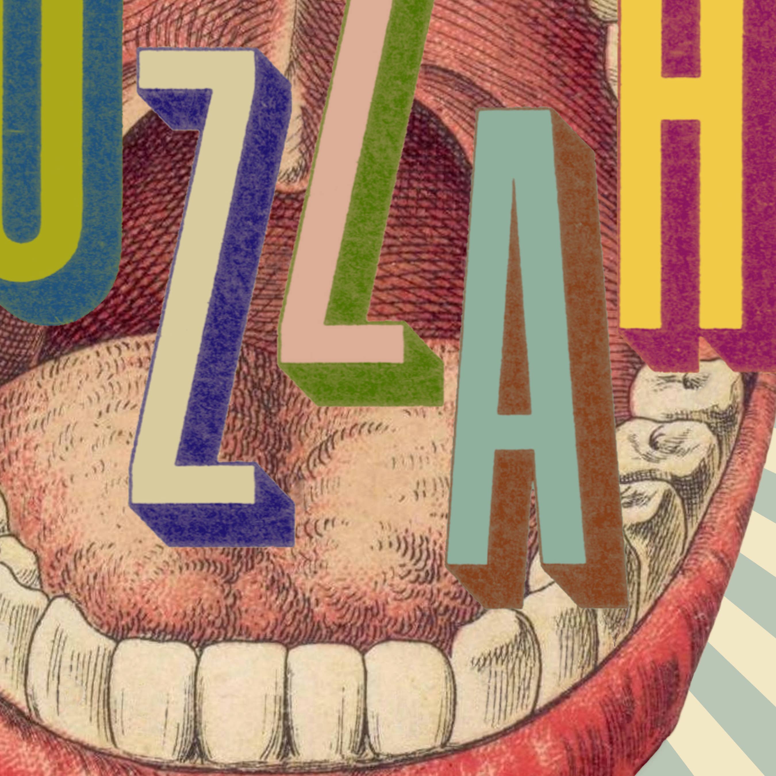 Pictrix Design - "HUZZAH" A6 greeting card