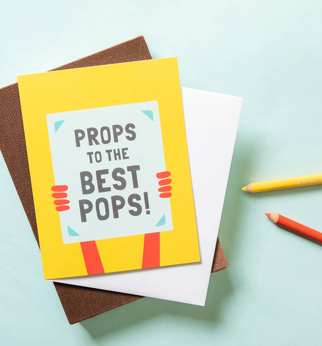 Graphic Anthology - Props Pops Father's Day card | celebrate Dad greeting card