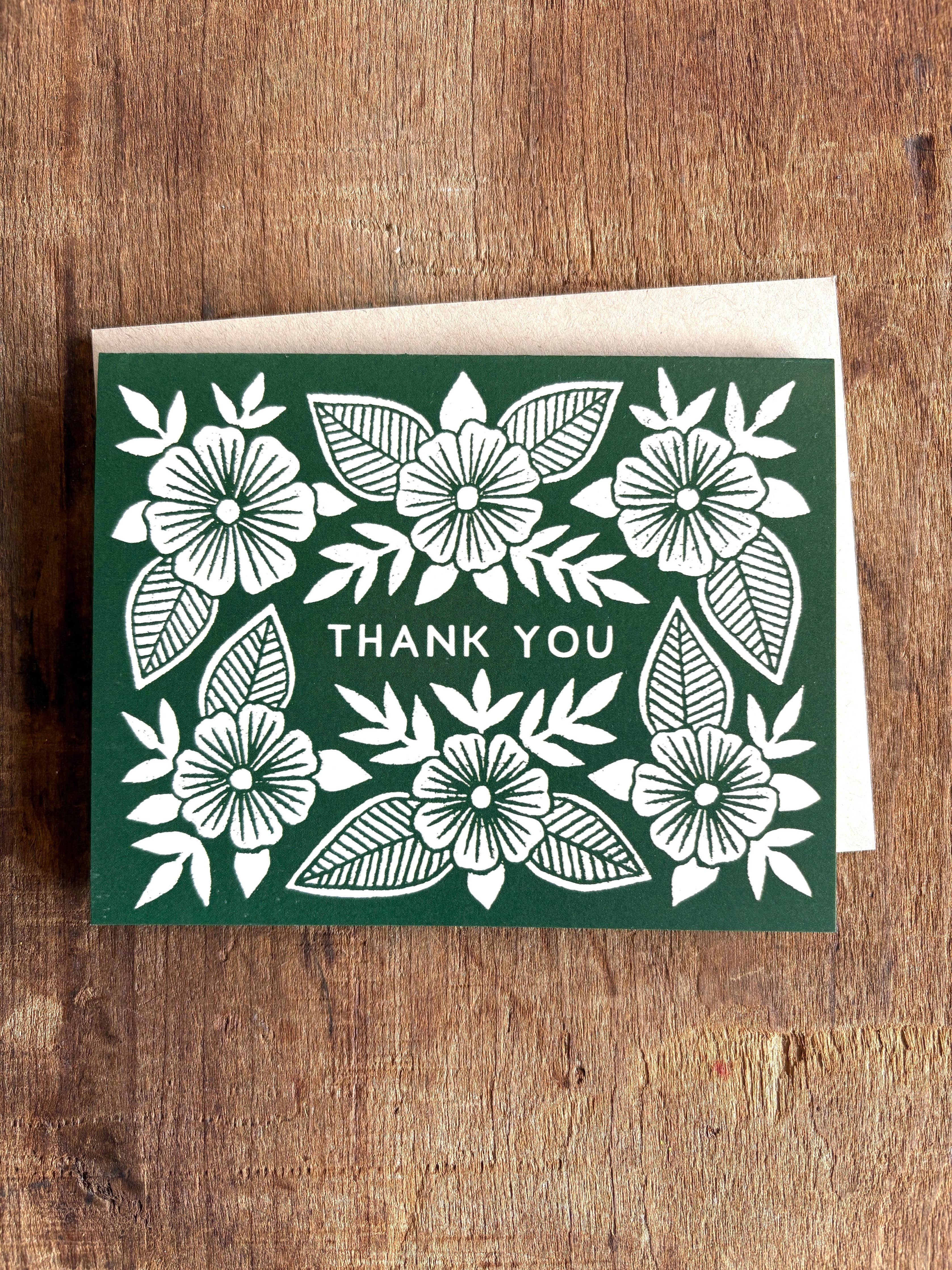Katharine Watson - "Thank You," Greeting Card