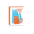 Pier Six Press - Mini You - New Baby - Risograph Greeting Card