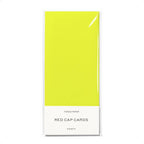 Red Cap Cards - Neon Yellow tissue paper: 8 Sheets