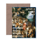 Pictrix Design - "A swell affair" thank-you notecard