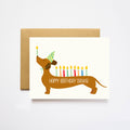 ILOOTPAPERIE - Happy Birthday Dawg! Doxie Greeting Card