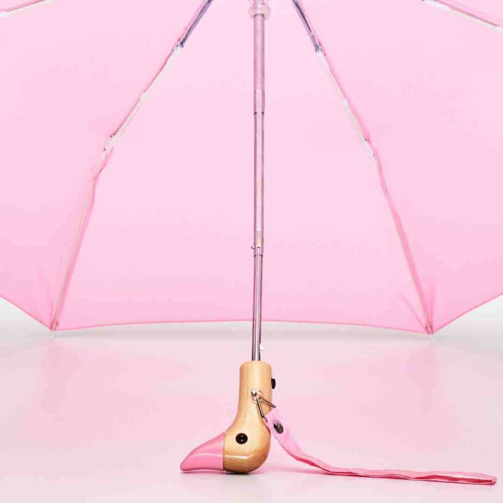 Original Duckhead - Pink Compact Eco-Friendly Wind Resistant Duckhead Umbrella