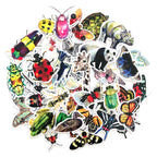 J6R6 - Butterfly 14 Vinyl Sticker (California Dog Face Butterfly)