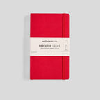myPAPERCLIP - Executive Series Notebook - M (With Back Pocket): Checks / Yellow