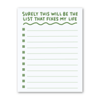 Kyn You Believe It - This List Will Fix My Life Notepad