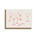 Statement Goods - Cheers Wine Glasses