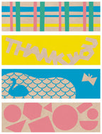 HITOTOKI by KING JIM - KITTA Portable Washi Decorative Tape: -Craft- Vegetables