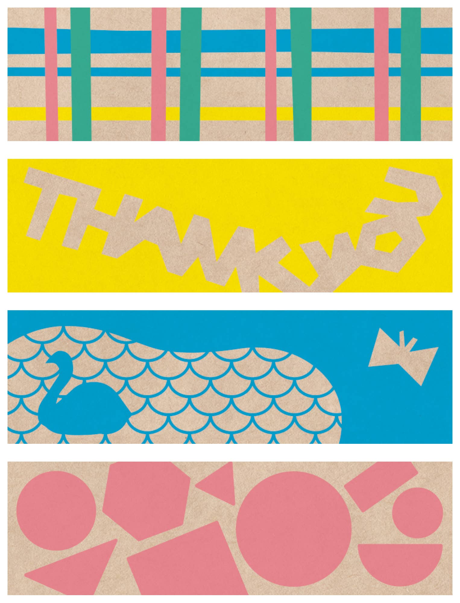 HITOTOKI by KING JIM - KITTA Portable Washi Decorative Tape: -Craft- Vegetables