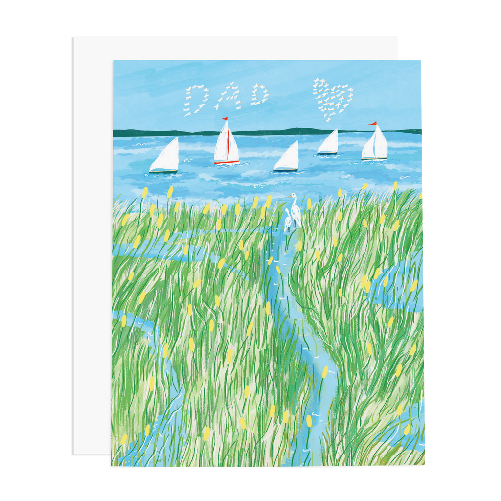 Ramus & Co. - Dad Marsh Birds Greeting Card