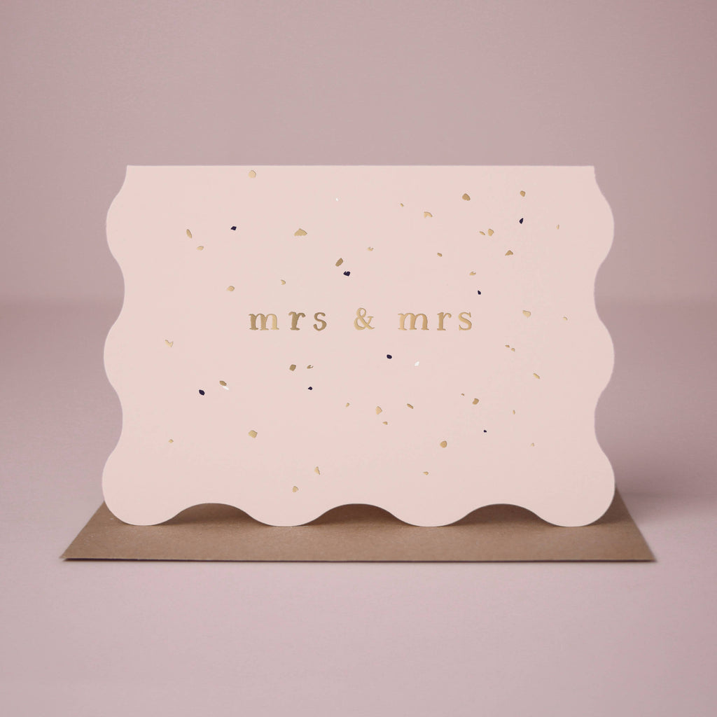 Sister Paper Co. - Mrs and Mrs Wedding Card