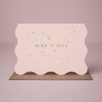 Sister Paper Co. - Mrs and Mrs Wedding Card