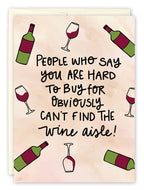 Black Joy Paper - Wine Aisle Birthday Card
