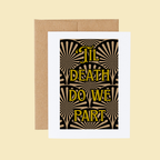 Cryptic Paper Co. - Til Death Do We Part Wedding, Engagement, Anniversary Card