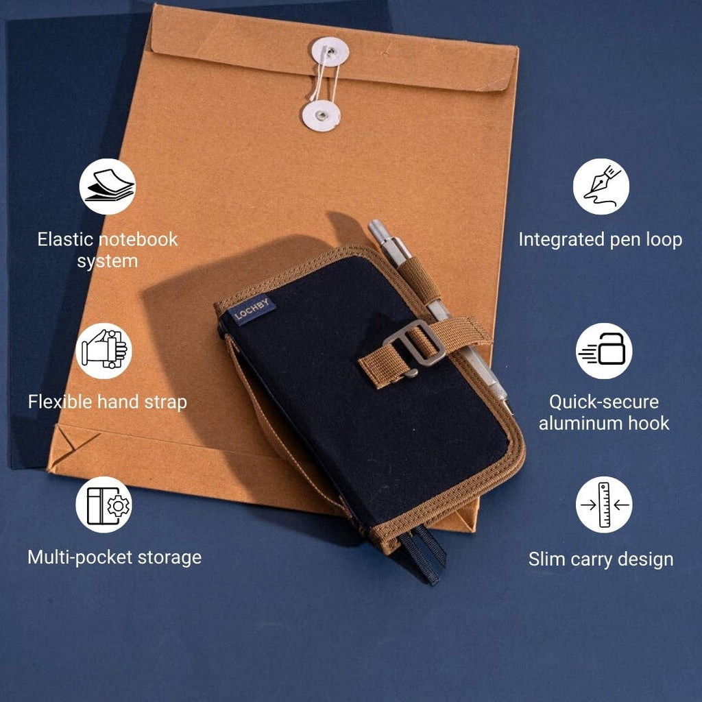 LOCHBY - Mini Field Journal: Brown
