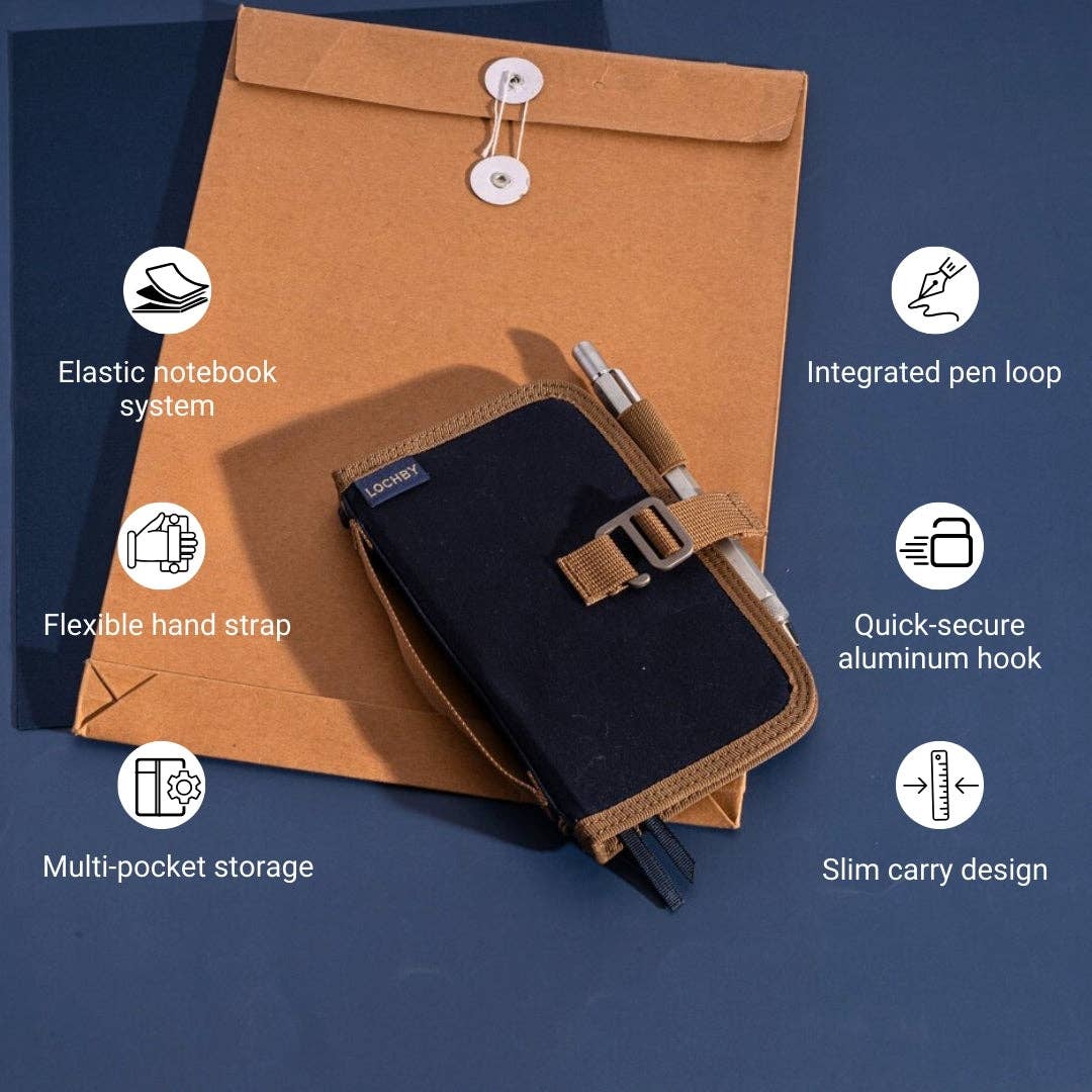 LOCHBY - Mini Field Journal: Brown